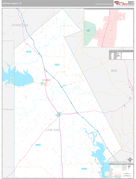 Live Oak County, TX Digital Map Premium Style